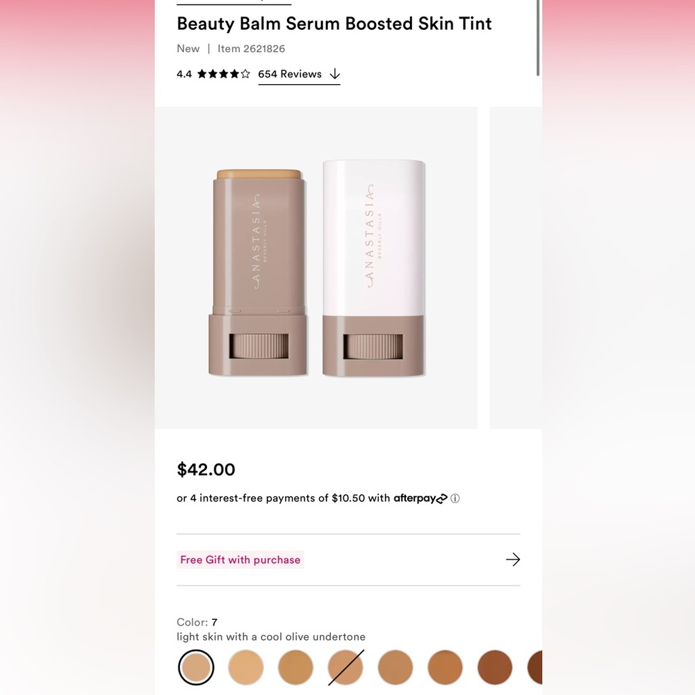 Anastasia Beverly Hills Beauty Balm Serum Boosted Skin Tint
